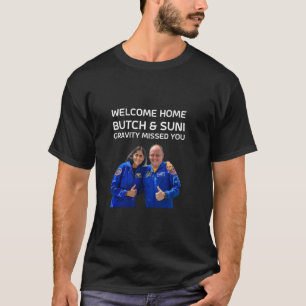 Camiseta Sunita Williams & Butch Wilmore - Butch & Suni, NÓ