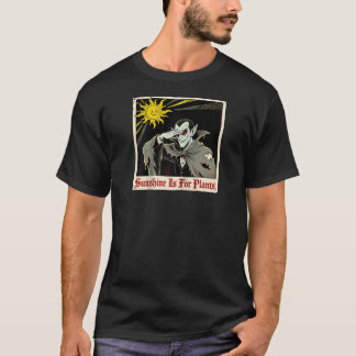 Camiseta Sunlight is for Plants Vampire Sunshine Outdoor Hu