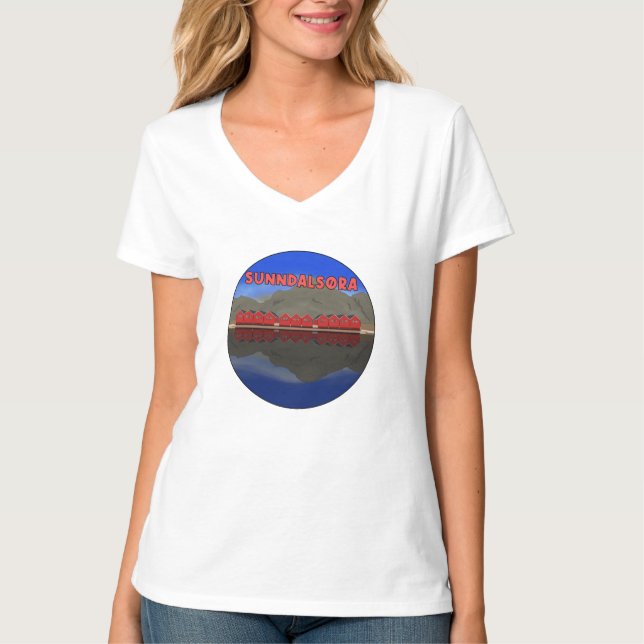 Camiseta Sunndalsøra Noruega (Frente)