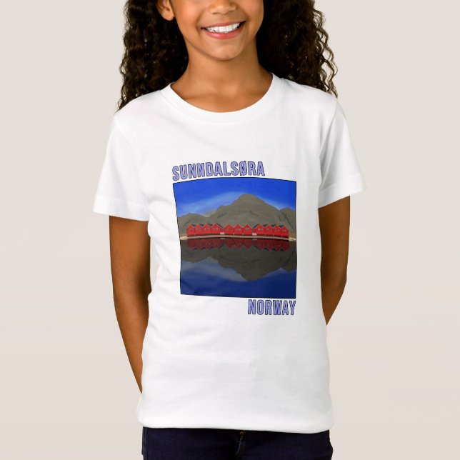 Camiseta Sunndalsora Noruega Escandinava (Frente)