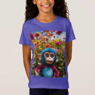 Camiseta Sunny Monkey Bliss - Baby Fine Jersey Tee