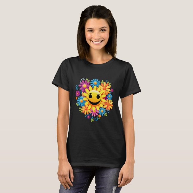 Camiseta Sunny Smiles (Frente Completa)