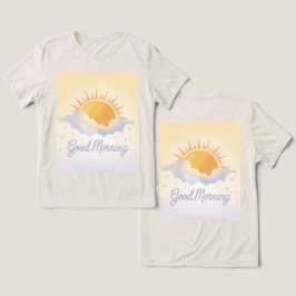 Camiseta Sunny Yellow Good Morning Oatlight