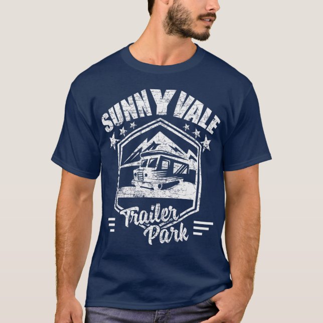 Camiseta Sunnyvale Trailer Park (Frente)