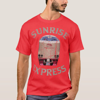 Camiseta Sunrise Epress Train Japan Tokyo Okayama Izumo Tak