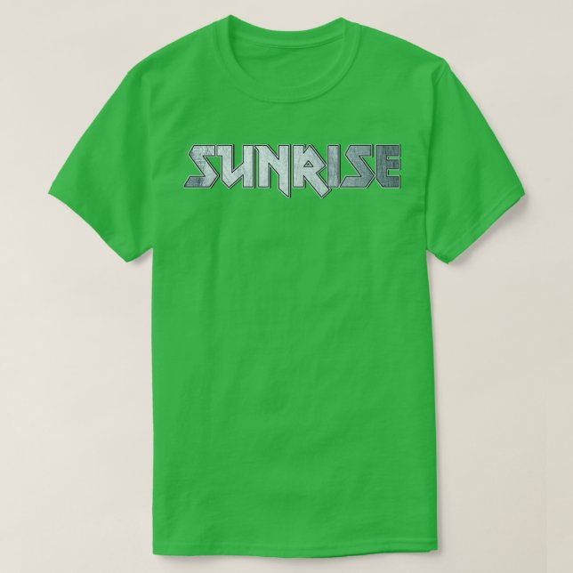 Camiseta Sunrise FL (Frente do Design)