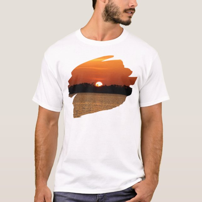 Camiseta Sunrise Over Perdido Bay (Frente)