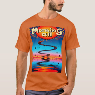 Camiseta Sunrise Path: A Dreamy Morning Design