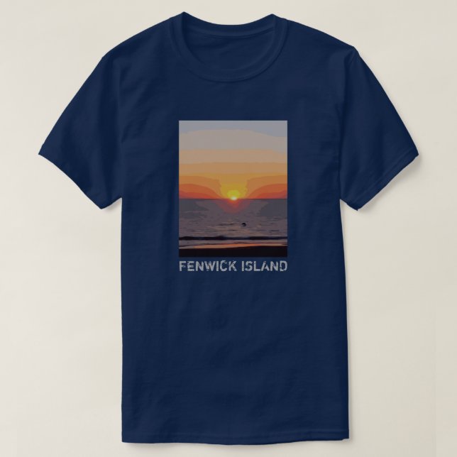 CAMISETA SUNRISE-SUNSET (Frente do Design)