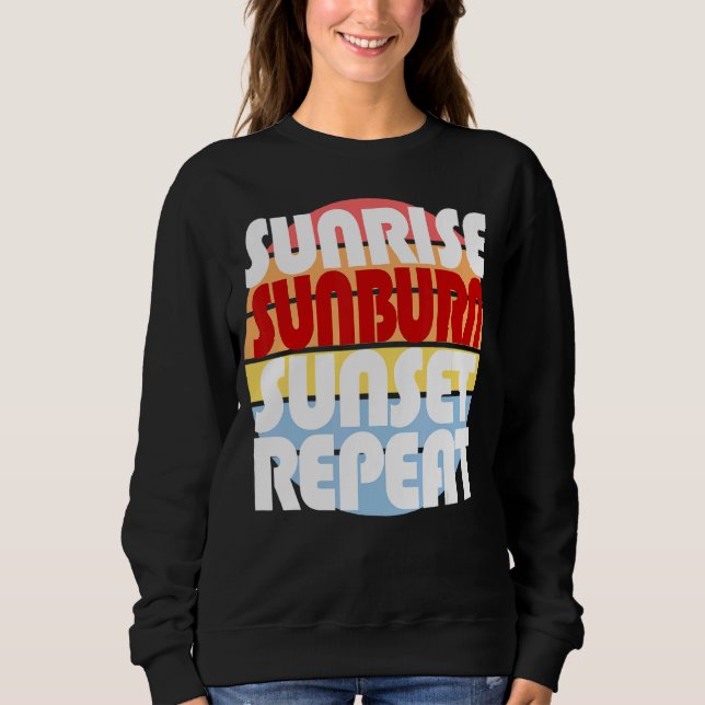 Camiseta Sunrise Sunset Repetir 1 (Frente)
