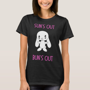 Camiseta Sun's Out Bun's Out Cute Fofinho Coelho