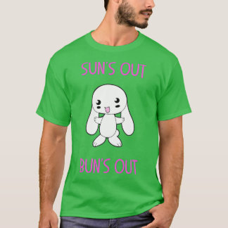 Camiseta Sun's Out Bun's Out Cute Fofinho Coelho
