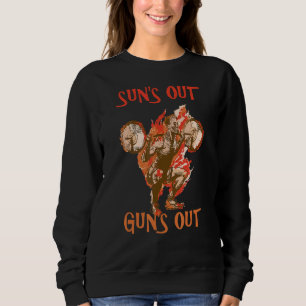 Camiseta Sun's Out Graphic Bodybuilding Malhação