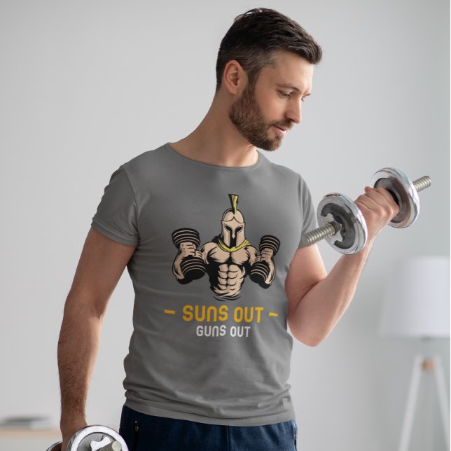 Camiseta Suns Saem Arrancando Peso (Criador carregado)