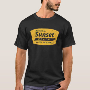 Camiseta Sunset Beach, NC Summer Vacationstation Ba