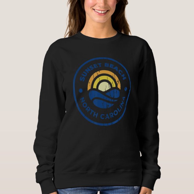 Camiseta Sunset Beach  NC Summertime Vacationing Sunrise Ci (Frente)