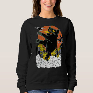 Camiseta Sunset Catzilla Japonês