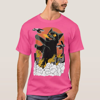 Camiseta Sunset Catzilla Japonês