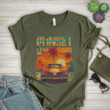 Sunset Chase - Carro vintage, Dia da Praia