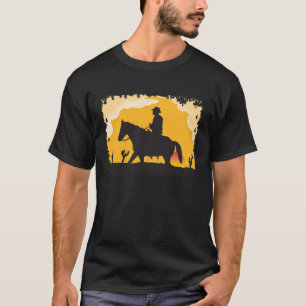 Camiseta Sunset Cowboy