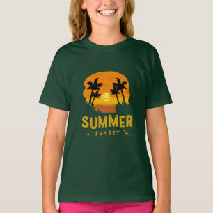 Camiseta Sunset de Verão