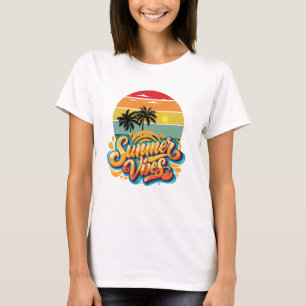 Camiseta Sunset de verão