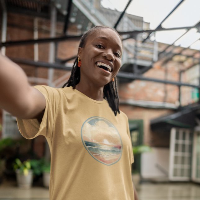 Camiseta Sunset de Verão (This shirt just makes you want to smile! Keep that summer feeling going all year long.)