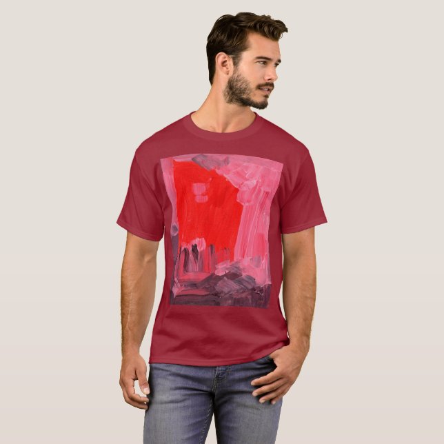 Camiseta Sunset de Verão (Frente Completa)