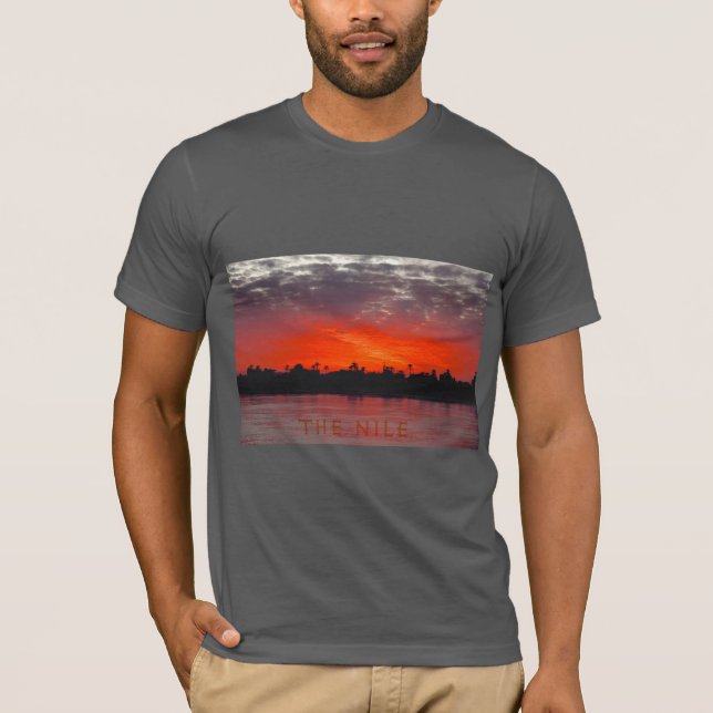 Camiseta Sunset do Rio Fiery Nile (Frente)