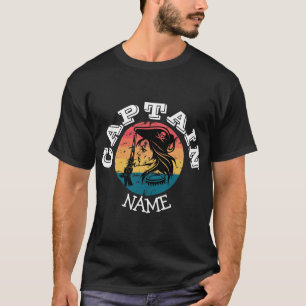 Camiseta Sunset Jolly Roger Lady Pirate - Camisa-T