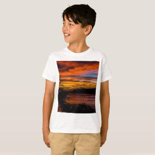 Camiseta Sunset na Praia, Cabo Verde