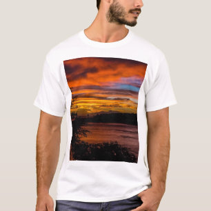Camiseta Sunset na Praia, Cabo Verde