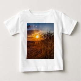 Camiseta Sunset no deserto de Kalahari, Namíbia