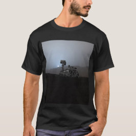 Camiseta Sunset no veículo da curiosidade de Marte