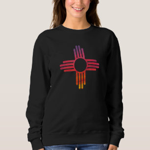 Camiseta Sunset Novo Estado do México Bandeira Zia Sun Souv