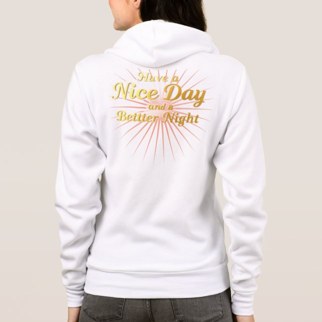 Camiseta Sunset Peace Wear: Better Night Gold Script Achemp (Verso)