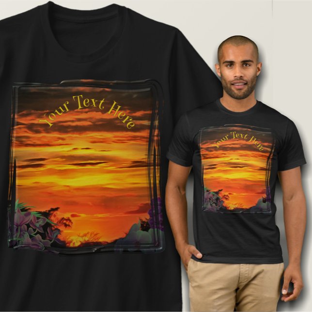 Camiseta Sunset Plaza Marina 2584 (Criador carregado)