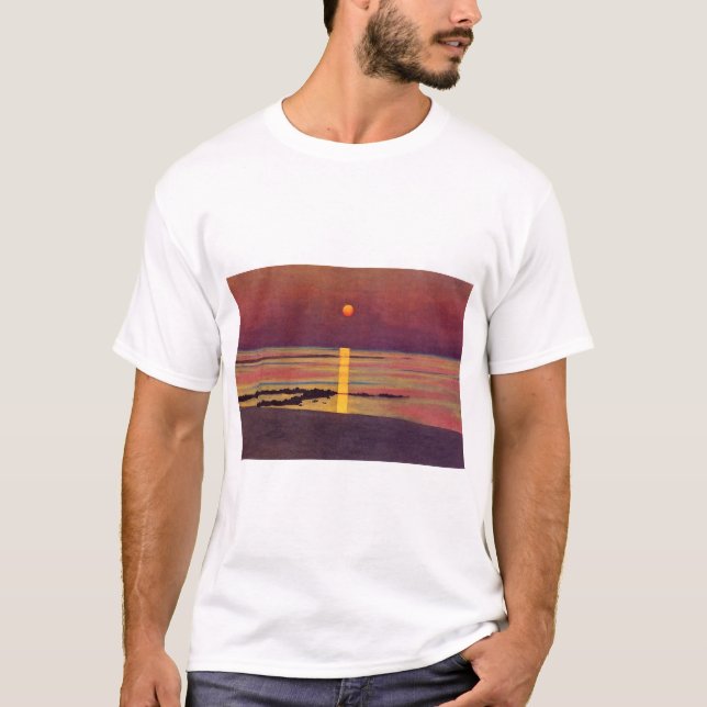 Camiseta Sunset (por Félix Vallotton) (Frente)