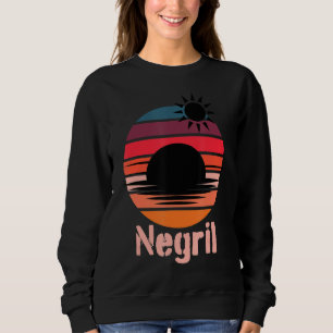 Camiseta Sunset Retro Beach Cruise Vacine de Verão Jamaica