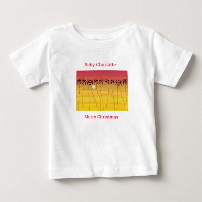 Camiseta Sunset tropical demais (Frente)
