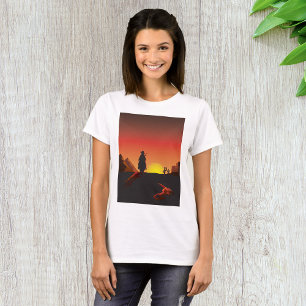 Camiseta Sunset Womens T Shirt