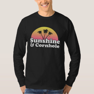 Camiseta Sunshine and Cornhole Bean Bag Lawn Game Corn Toss