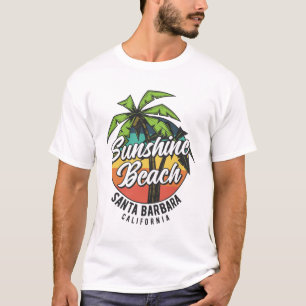 Camiseta Sunshine Beach Papais noeis Barbara California