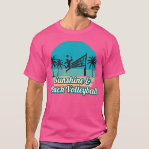 Camiseta Sunshine Beach Voleibol Para Jogador De Voleibol