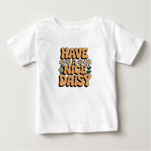 Camiseta Sunshine Bloom: Tenha Uma Boa Margarida