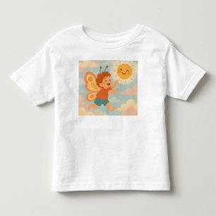 Camiseta Sunshine Chaser - Dreamy Summer Tee para Crianças