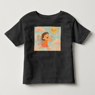 Camiseta Sunshine Chaser - Dreamy Summer Tee para Crianças