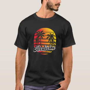 Camiseta Sunshine É A Melhor Vacinação Da Família Da Praia 
