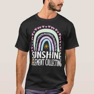 Camiseta Sunshine e Elemento Coletando Gpresente Cute Arco-