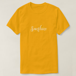 Camiseta Sunshine e Girassol